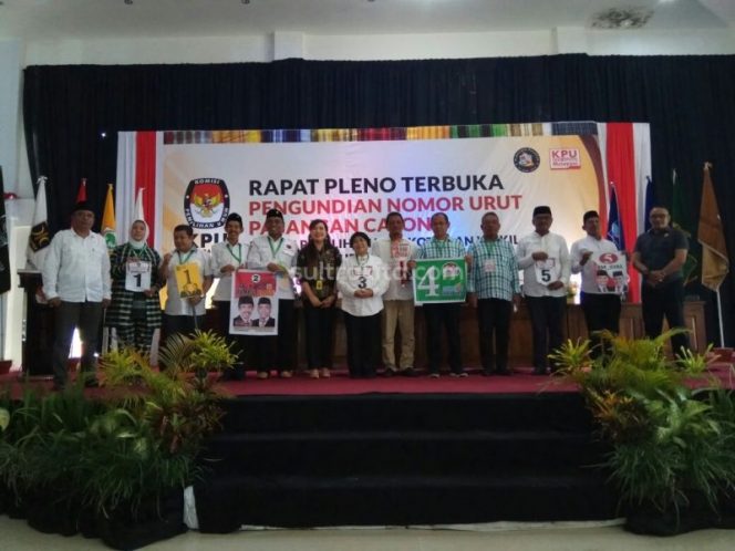 
Ini Nomor Urut Paslon Walikota di Baubau