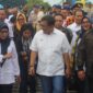 Kunjungan Kerja Kerja Komisi V DPR RI di Pelabuhan Ferry Wanci Kecamatan Wangi-Wangi Kabupaten Wakatobi, Rabu(14/3).