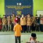 Suasana pelantikan pengurus dan rapat kerja Ikatan Alumni Pendidikan Bahasa Inggris Universitas Halu Oleo Periode 2020-2024. DUA : Sambutan masing-masing disampaikan oleh Sekda mewakili Bupati Konawe Kepulauan serta WR 3 Bidang Kemahasiswaan dan Alumni mewakili Rektor UHO.