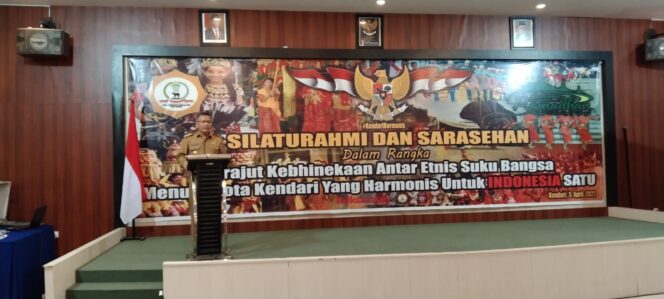 
 Wali Kota Apresiasi Forkomla Nusantara, Lembaga Adat dan Paguyuban Kendari Ciptakan Kehidupan Harmonis