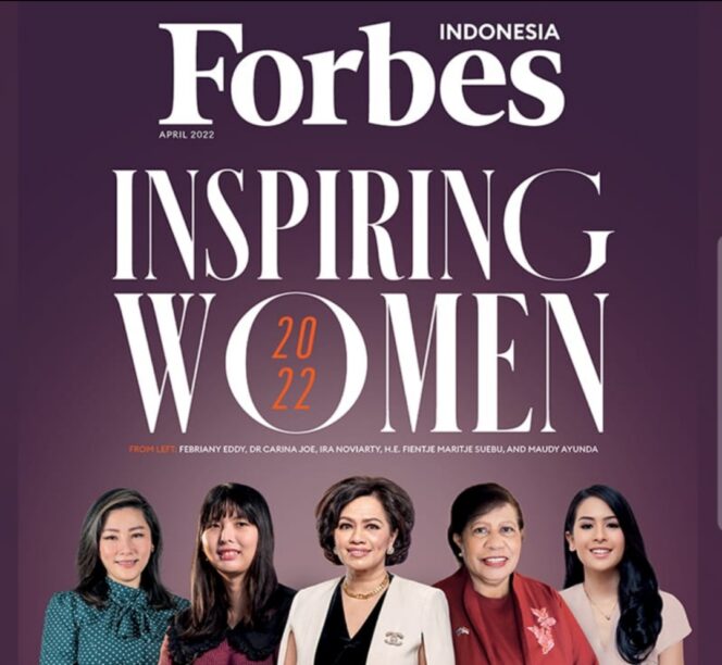 
 CEO PT Vale Dinobatkan Menjadi Salah Satu Perempuan Paling Berpengaruh Versi Fortune dan Paling Inspiratif Versi Forbes