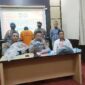 Konferensi Pers pengungkapan misteri kematian Staf PA Kolaka. Kapolres Kolaka AKBP Resza Ramadianshah saat memberikan keterangan, Kamis (30/6/2022)
