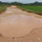 Kondisi jalan Desa Polenga Kecamatan Watubangga Kabupaten Kolaka