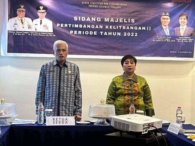 
Asrun Lio Pimpin Sidang Majelis Pertimbangan Kelitbangan