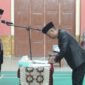 Rektor USN Kolaka, Nur Ihsan saat melantik sejumlah pejabat di lingkup USN Kolaka, Kamis (2/2/2023)