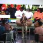 Head of Communications PT Vale Indonesia Tbk, Bayu Aji memaparkan materi "Urgensi Jurnalisme dan Kode Etik Jurnalistik dalam Perspektif Pertambangan Berkelanjutan"