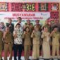 PT ANTAM Tbk UBPN Kolaka menggelar Musyawarah Rencana Pembangunan Pomalaa (Musrenpom) yang dihadiri Forkopicam Pomalaa, Kabupaten Kolaka, Selasa (9/5/2023)