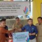 Penyerahan dan peresmian pengadaan instalasi air bersih warga Kelurahan Balandete, Selasa (19/9/2023)