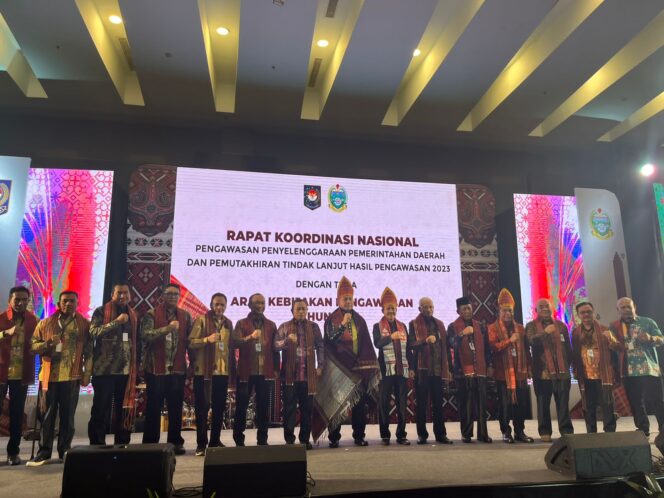 
Wakili Pemprov, Sekda Sultra Hadiri Rakornas Itjen Kemendagri RI di Sumut