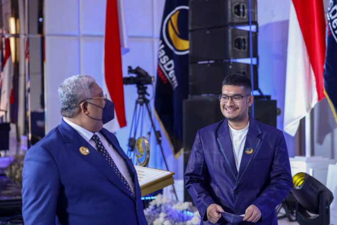 
Ketua Umum DPD KNPI Provinsi Sultra, Alvin Akawijaya Putra Ali Mazi SH, yang juga pengurus Partai Nasdem Sultra.