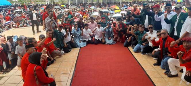 
Paslon Anton-Abbas Launching Program Kolaka Utara Unggul