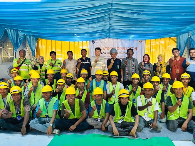 
BBPVP Makassar Buka Pelatihan Operator Alat Berat Excavator di Konawe Kepulauan
