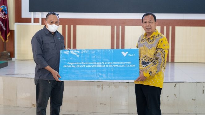 
Program PPM PT Vale Dukung Pendidikan Mahasiswa Prasejahtera USN Kolaka