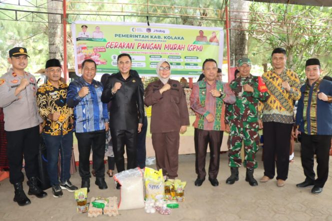 
Pemkab Kolaka Helat Gelar Pangan Murah di Pomalaa