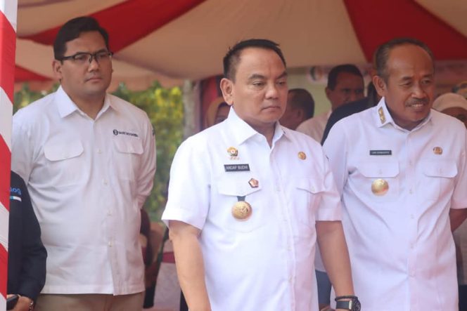 
 Pj. Gubernur Sulawesi Tenggara, Komjen Pol. (P) Dr (H.C) Andap Budhi Revianto, S.I.K., M.H., secara resmi membuka Gerakan Pangan Murah (GPM) serentak secara nasional yang dilaksanakan di 17 kabupaten dan kota se Sultra