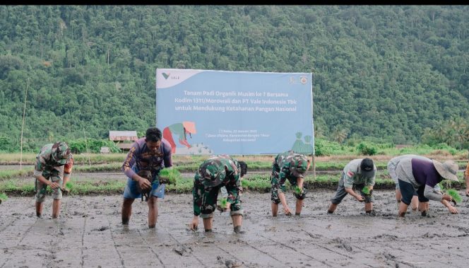 
Perkuat Ketahanan Pangan dan Strategi Nasional: Pangdam XIII/Merdeka Dukung Proyek PT Vale di Morowali
