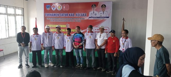 
Meriahkan HUT RI ke-80,  Dispora Kolaka Gelar Turnamen Catur 