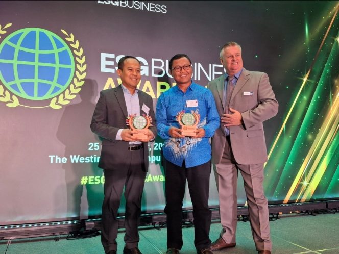 
PT Vale Indonesia Raih Penghargaan ESG Business Awards 2025
