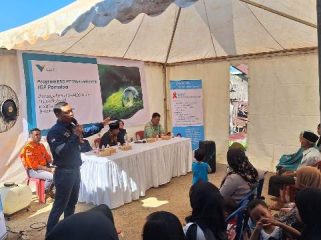 PT Vale IGP Pomalaa menggelar Sosialisasi pencegahan HIV-AIDS & Tuberkulosis (TB) di Kecamatan Pomalaa, Kamis (16/10/2025).