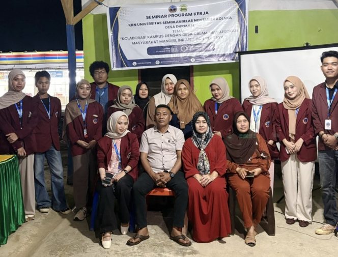 
Mahasiswa KKN USN Kolaka Angkatan XIII Tahun 2026 Jalankan Program Kesehatan dan Lingkungan di Desa Duriaasi