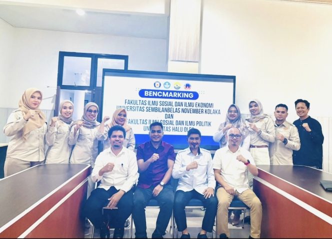 
Perkuat Sistem Penjaminan Mutu, GMP FISE USN Kolaka Studi Banding ke FISIP UHO