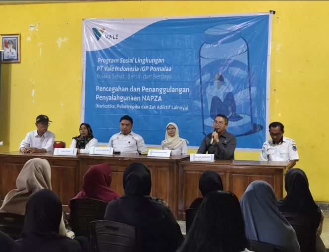 
PT Vale Perkuat Benteng Masyarakat dari Ancaman NAPZA