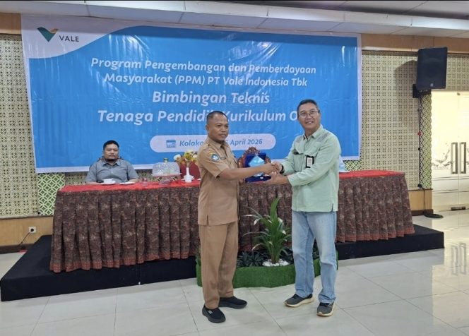 
Bidik Prestasi Nasional, PT Vale dan Disdik Kolaka “Upgrade” Skill Guru Lewat Bimtek OSN