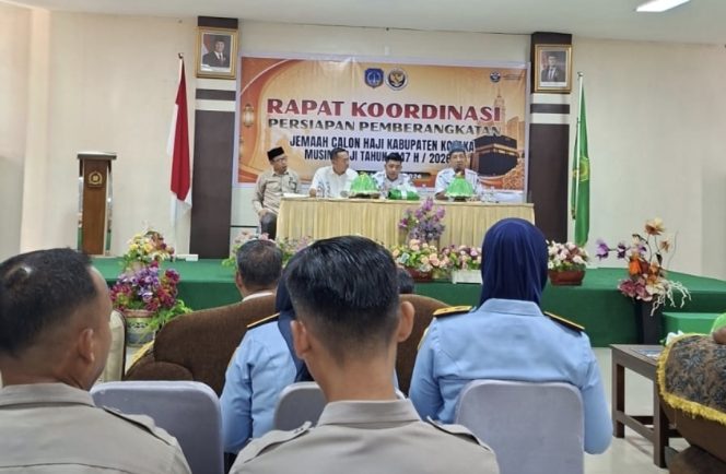 
Pemda Kolaka Gelar Rakor Persiapan Pemberangkatan Calon Jemaah Haji