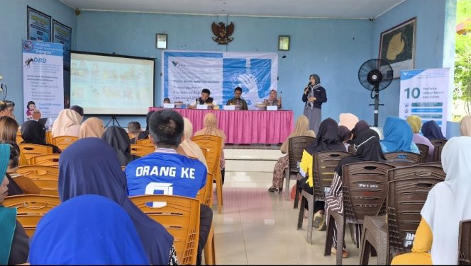 
Cegah DBD dan TBC, PT Vale Gelar PHBS di Desa Pewutaa