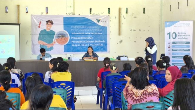 
PT Vale Gelar Promkes DBD di Puubenua, Tekankan Pentingnya Pencegahan dan Penanganan Dini