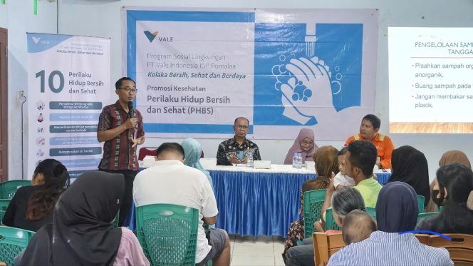 
PT Vale IGP Pomalaa Edukasi Warga Pesouha Terapkan PHBS untuk Cegah DBD