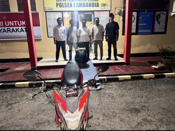 
Kurang dari 24 Jam, Polisi Bekuk Terduga Pelaku Curanmor di Koltim