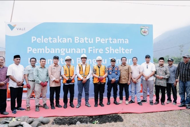 
PT Vale Bangun Fire Shelter Pertama di Kecamatan Bungku Timur, Dorong Kesiapsiagaan Darurat Kebakaran