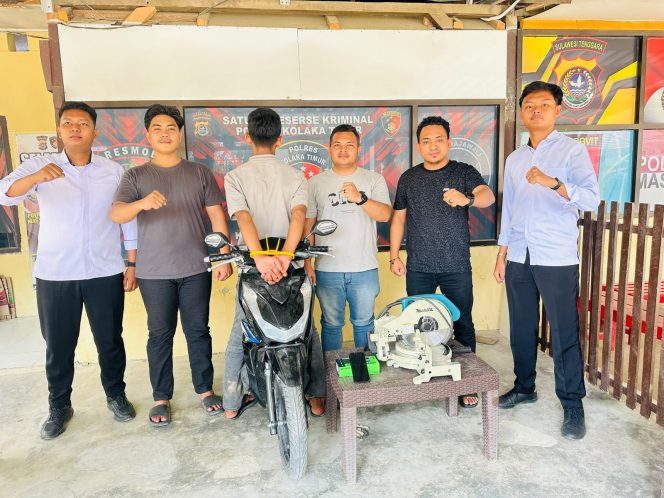
Kurang dari 24 Jam, Tim URC Reskrim Polres Kolaka Timur Amankan Pelaku Curanmor