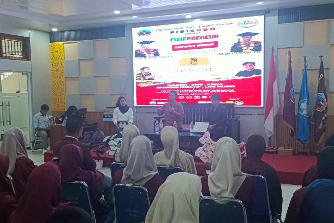 
 FISIEPRENEUR USN Kolaka Dorong Mahasiswa Berwirausaha