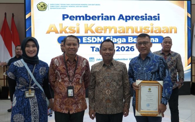 
Kontribusi Tanggap Darurat di NTT, Vale Indonesia Terima Penghargaan Kementerian ESDM