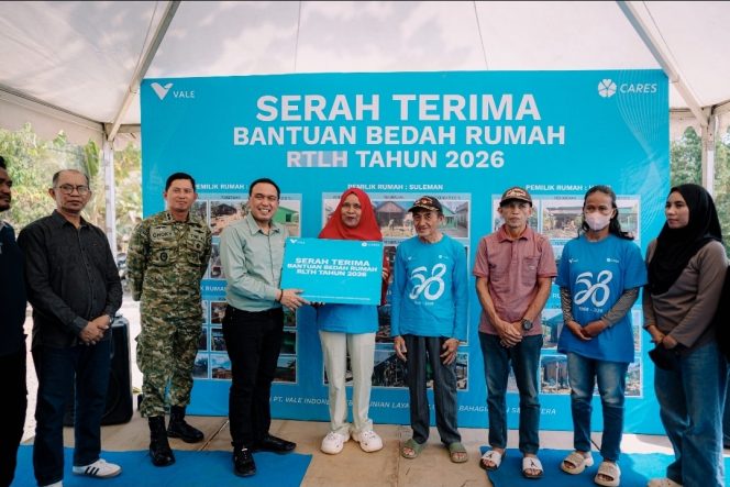 
Vale Indonesia Serahkan Enam Rumah Layak Huni bagi Warga di Kolaka